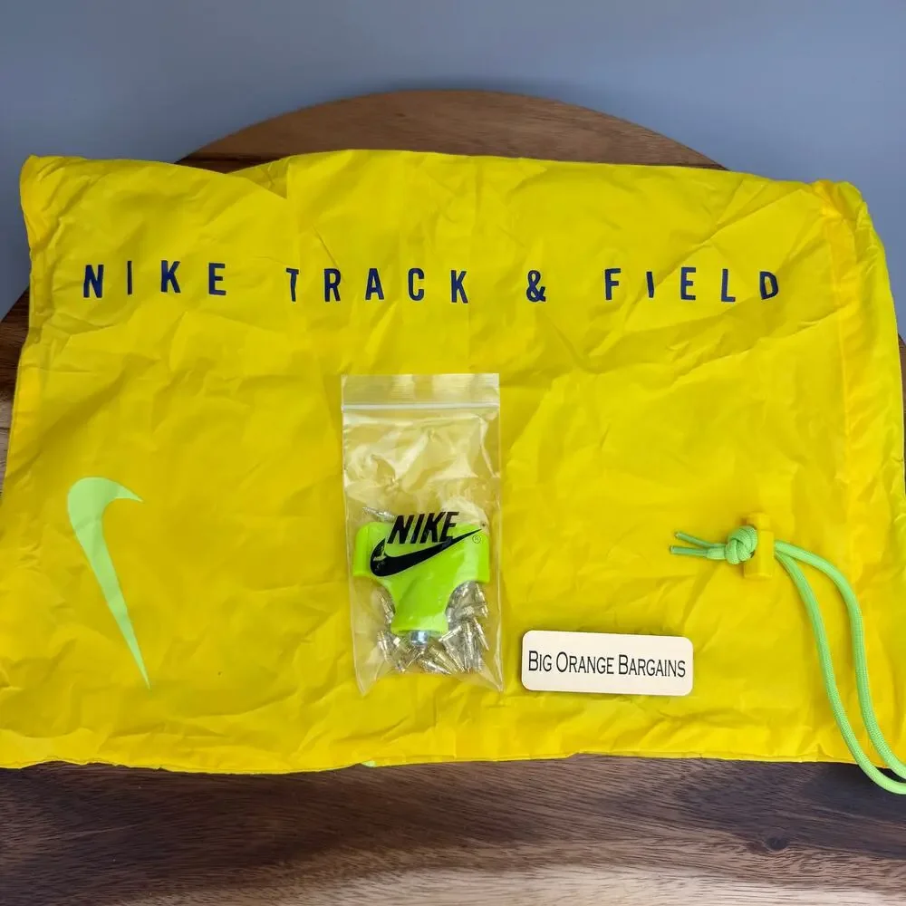 Nike Zoom Javelin Elite 3 Citron Pulse Yellow Men's 13 FZ9626-800 New With Bag